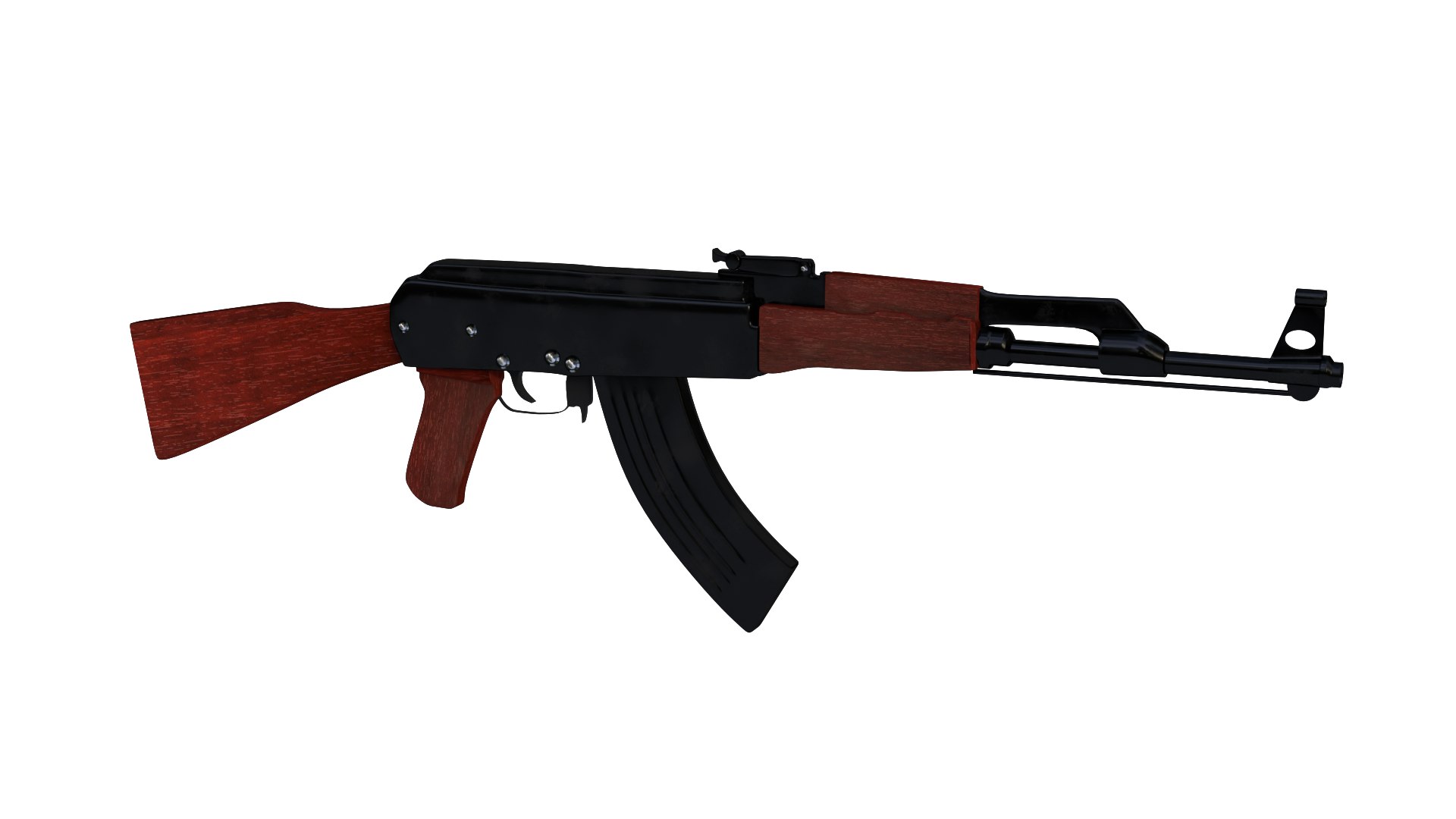 AK-47 Assault Rifle 3D Model 3D - TurboSquid 1994895