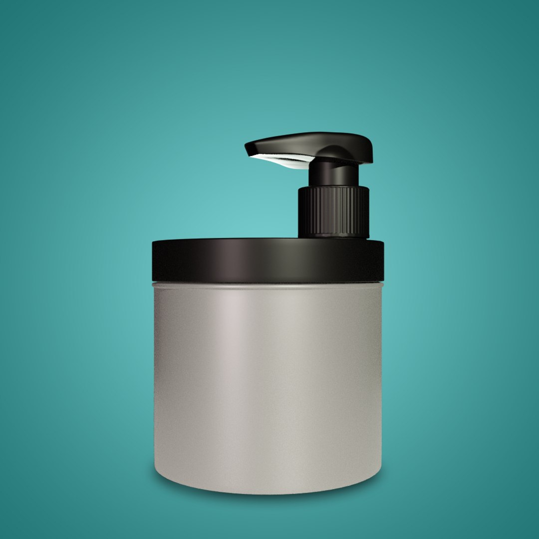 Cream Dispenser 3D Model TurboSquid 1439156