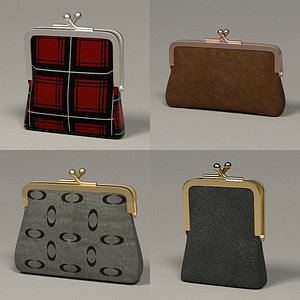 money purses 3d x