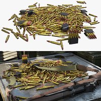 30 06 Rifle Cartridges with Stripper Clips