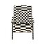 Sillón de madera y tela