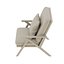 Sillón de madera y tela