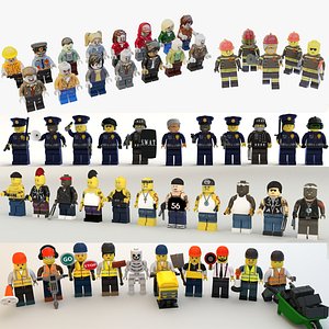 Lego characters collection