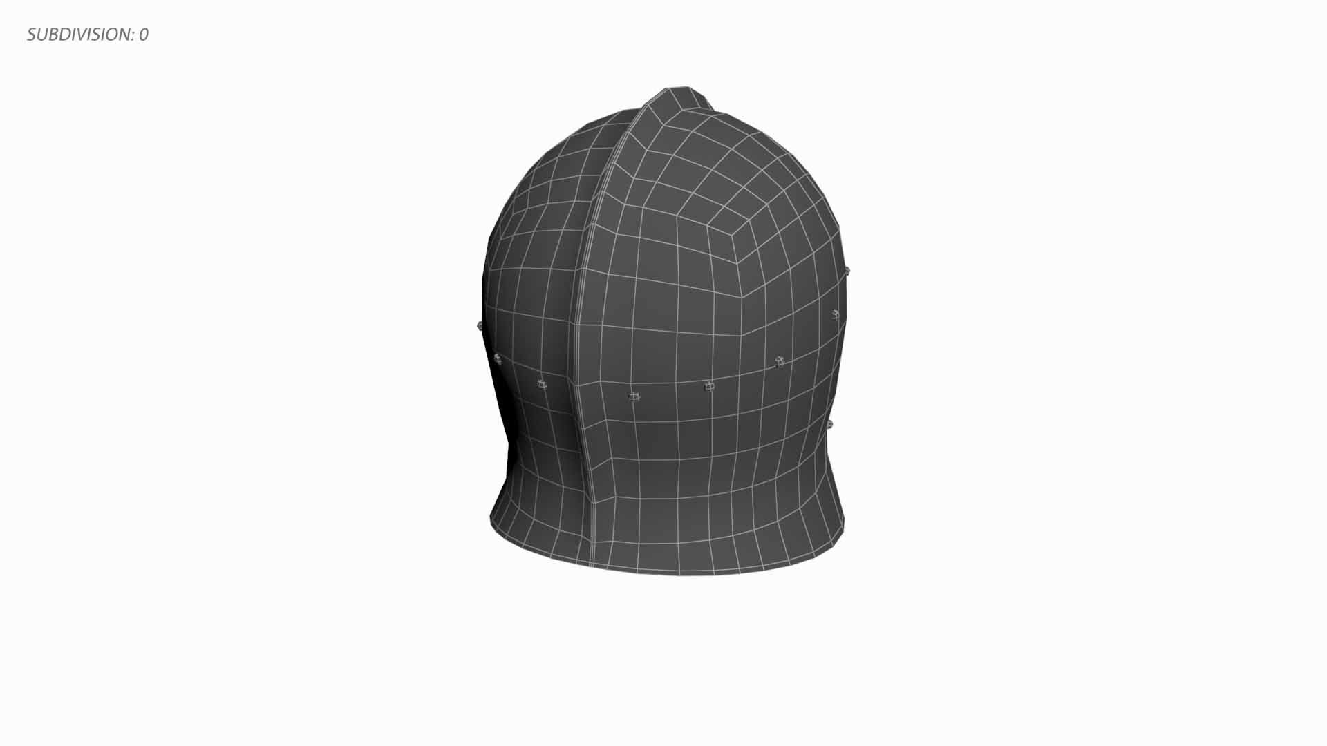 Barbute Helmet 3D - TurboSquid 2188950