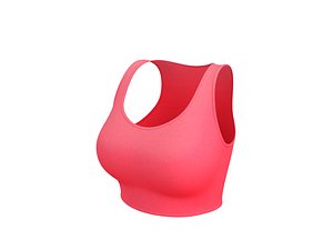 3D sport bra