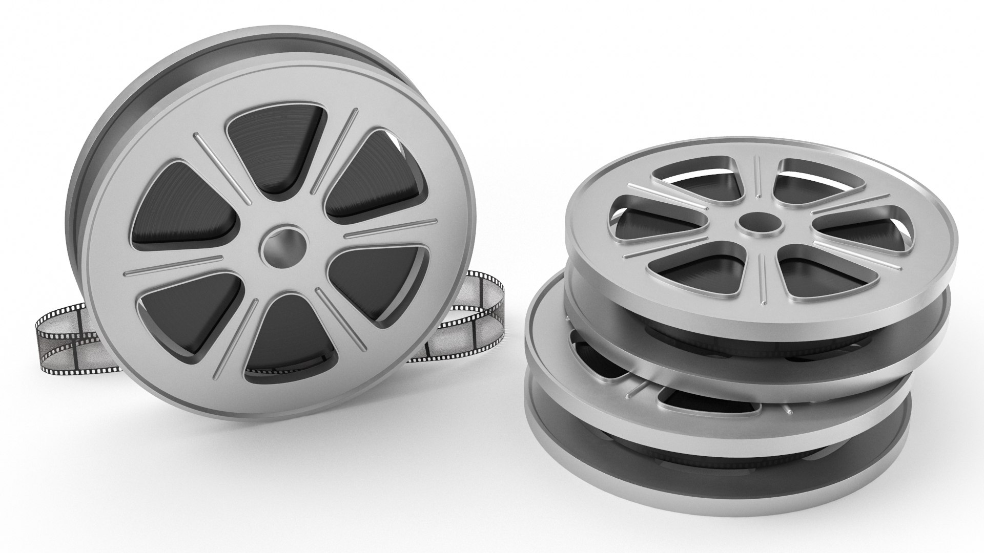 3D Film Reel And Clapperboard Set https://p.turbosquid.com/ts-thumb/uA/Vxt8vw/D9/filmreel016/jpg/1707900024/1920x1080/fit_q87/57d94dfed0e986452b7c40b312e61b67acdf60a3/filmreel016.jpg