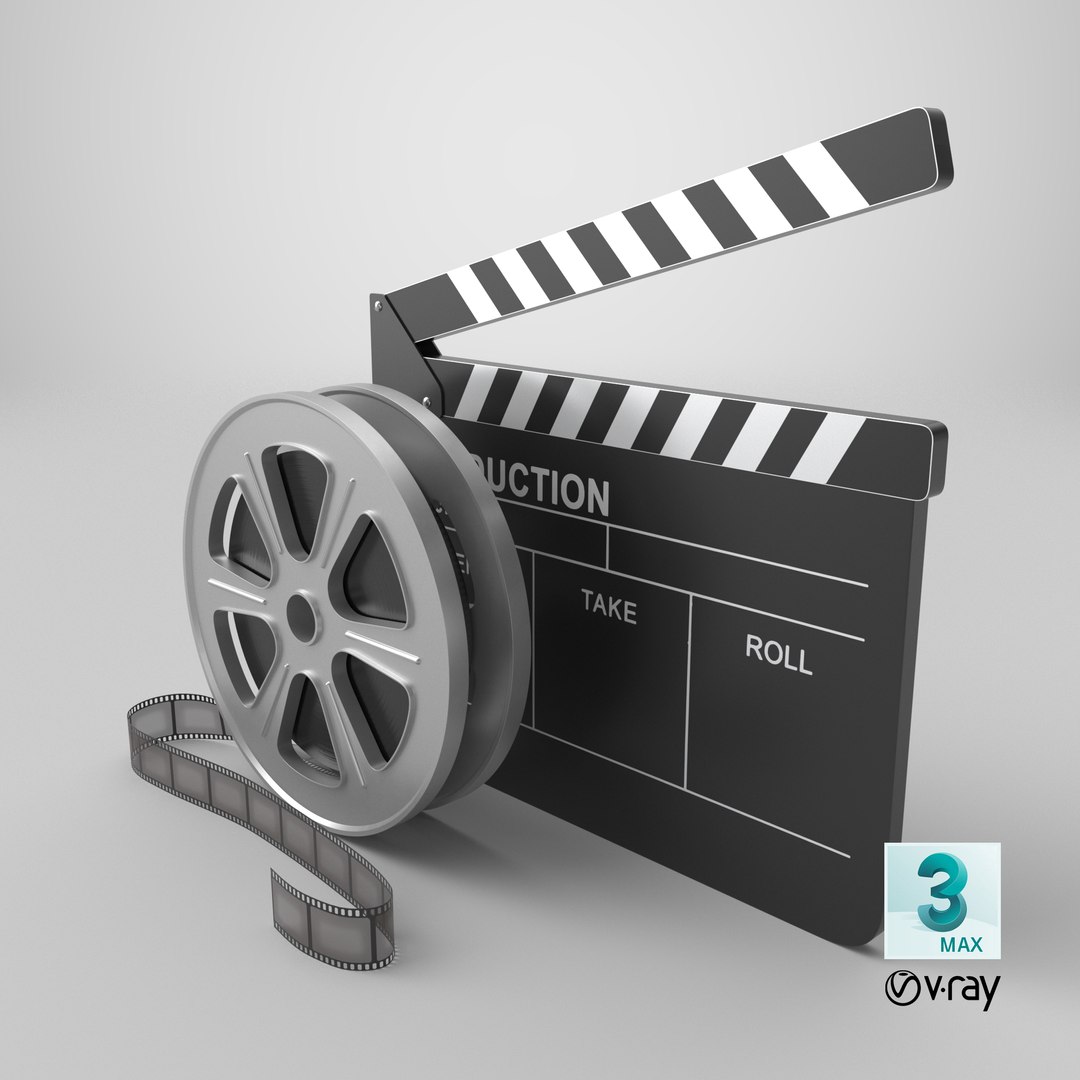 3D Film Reel And Clapperboard Set https://p.turbosquid.com/ts-thumb/uA/Vxt8vw/QR/stemcell_max_vray_render/png/1710608269/1920x1080/fit_q87/ca0398fd32795bfc29051e2d63125b1a95fad7f2/stemcell_max_vray_render.jpg