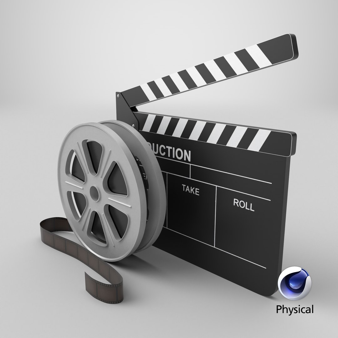 3D Film Reel And Clapperboard Set https://p.turbosquid.com/ts-thumb/uA/Vxt8vw/TH/stemcell_cinema_4d_physical_render/png/1710608267/1920x1080/fit_q87/6f92593d653cd5d0033278793bed7764851e6ea8/stemcell_cinema_4d_physical_render.jpg
