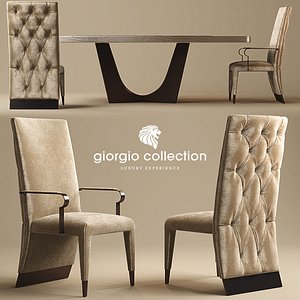 3d chair giorgio lifetime model
