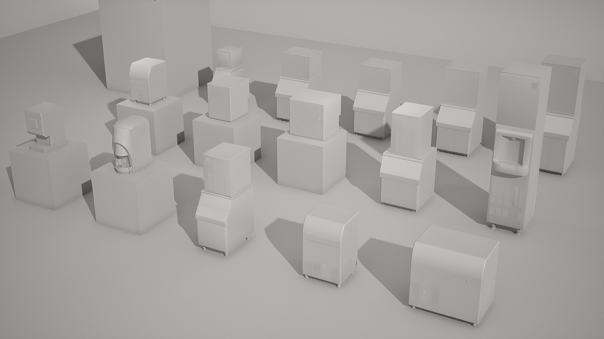 Scotsman Ice Maker - 15 Models 3D Model - TurboSquid 2404154
