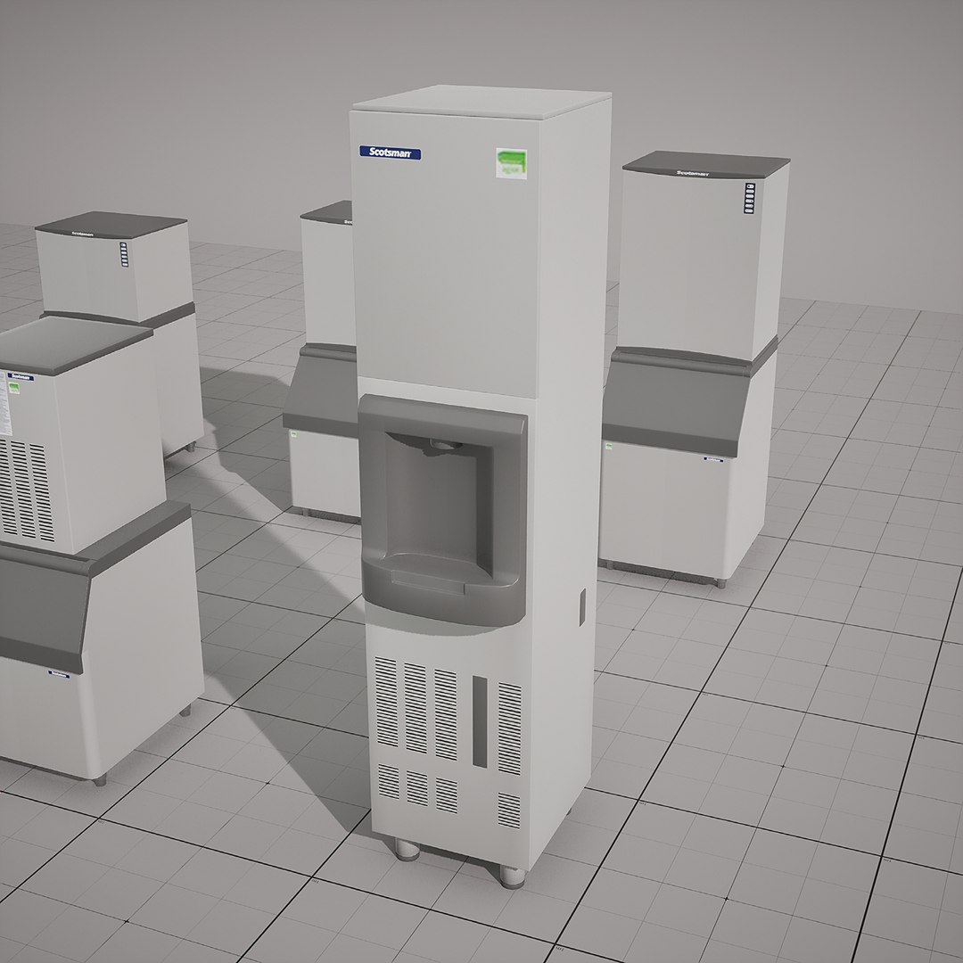 Scotsman Ice Maker - 15 Models 3D Model - TurboSquid 2404154