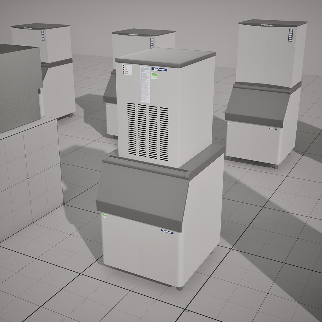 Scotsman Ice Maker - 15 Models 3D Model - TurboSquid 2404154