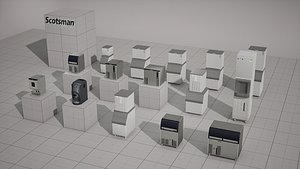 Scotsman Ice Maker - 15 Models 3D model