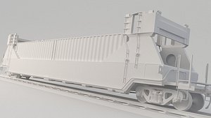 container train wagon model