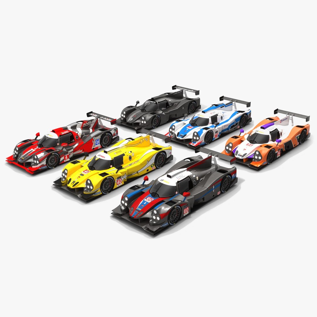 3D Imsa Prototype Challenge Season Model TurboSquid 1462440