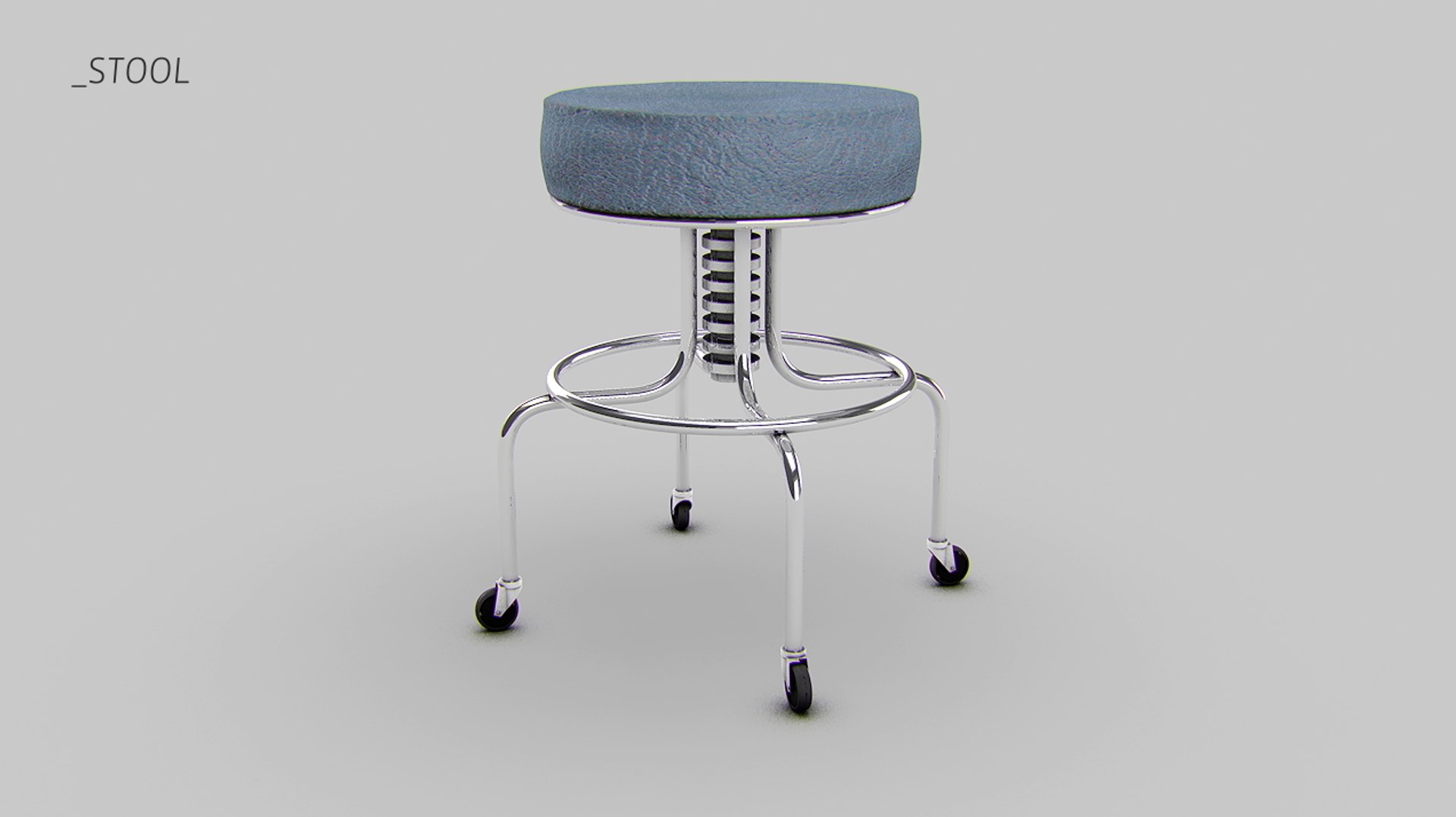 Chair Stool 3d Model