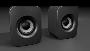 3D Speakers model