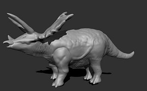 triceratops dinosaur 3D