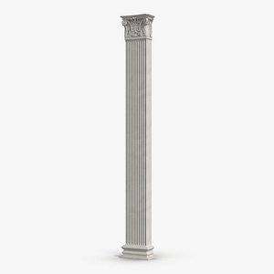 Column Corinthian Greco Roman 2