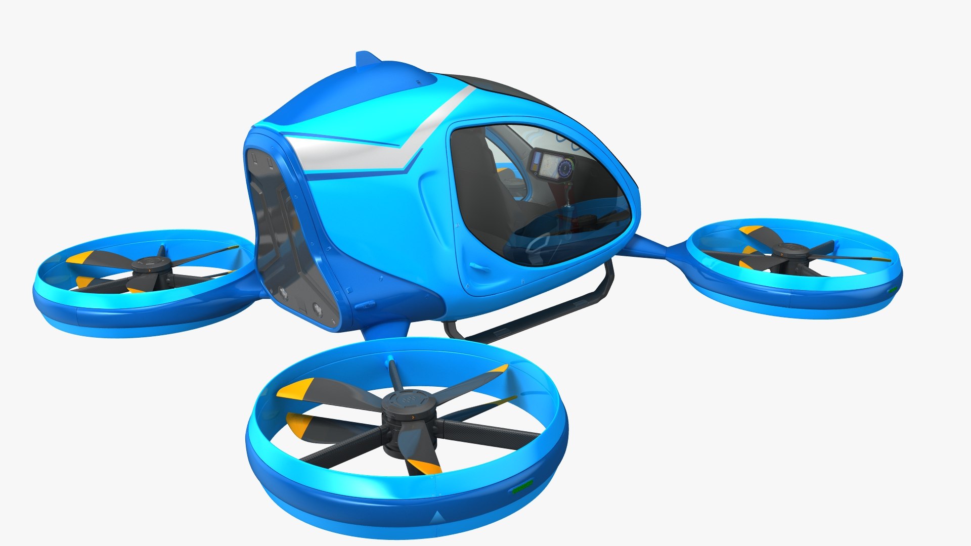 3D Model Electric Passenger Drone General - TurboSquid 1382912