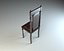 Sedia di legno