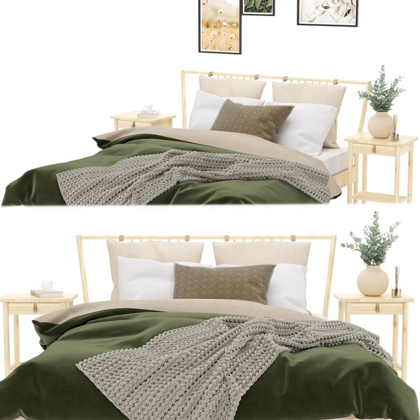 Ikea Bjorksnas 3D model TurboSquid 1858452