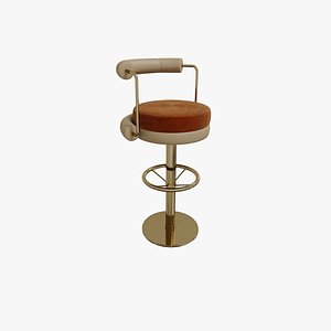 3D Bar Chair Ottis 1 model