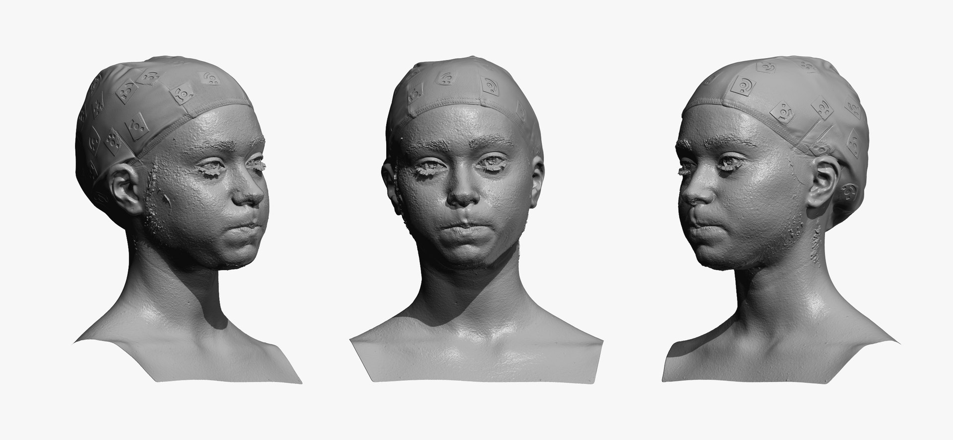 Head Human Scan Model - TurboSquid 1683099