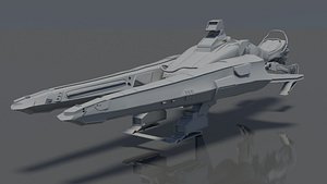 Future Hover Bike (Destiny Sparrow Inspired)