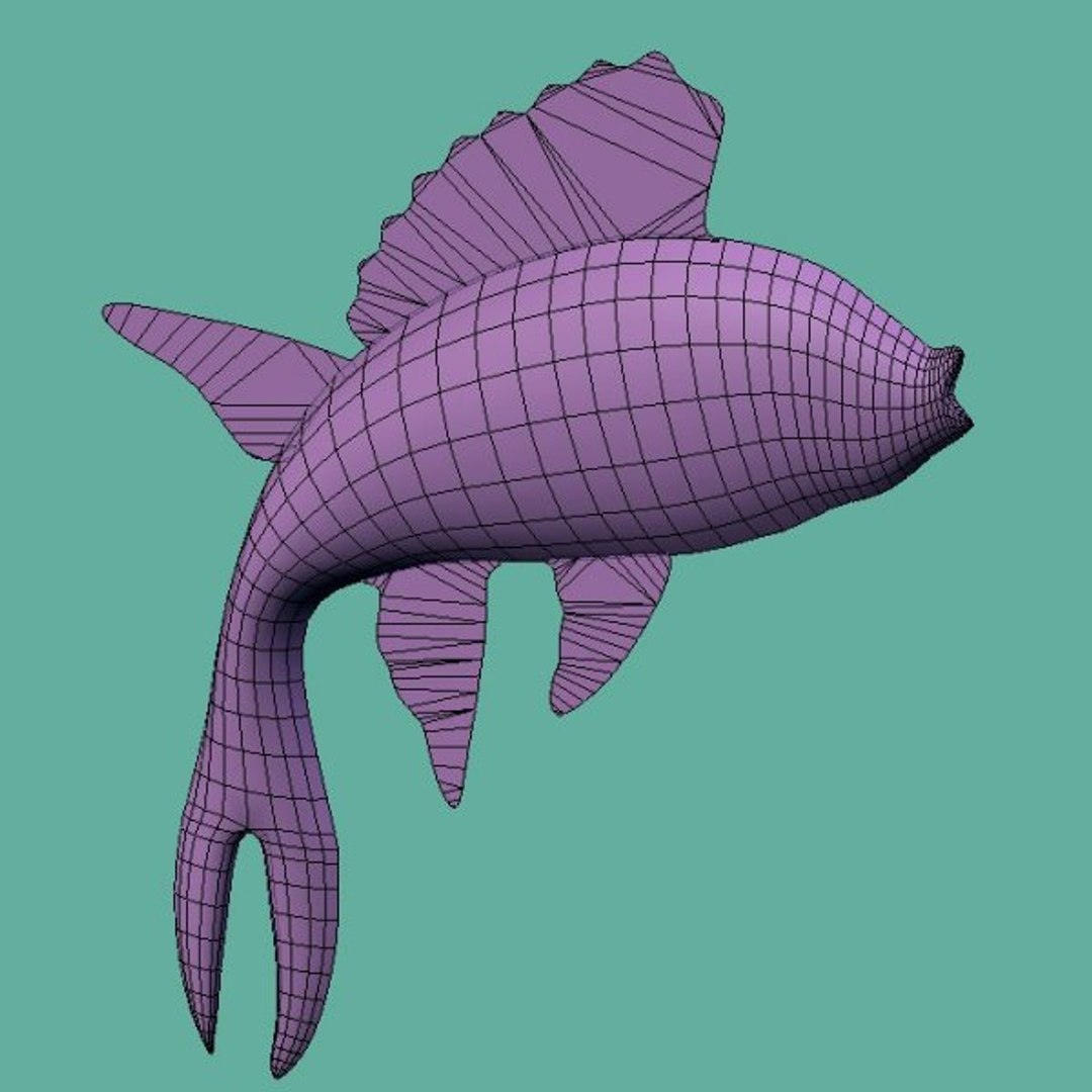 Wall Fish Fg 3d Model