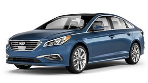 Hyundai Sonata LF 2014 3D model