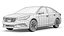 Hyundai Sonata LF 2014 3D model
