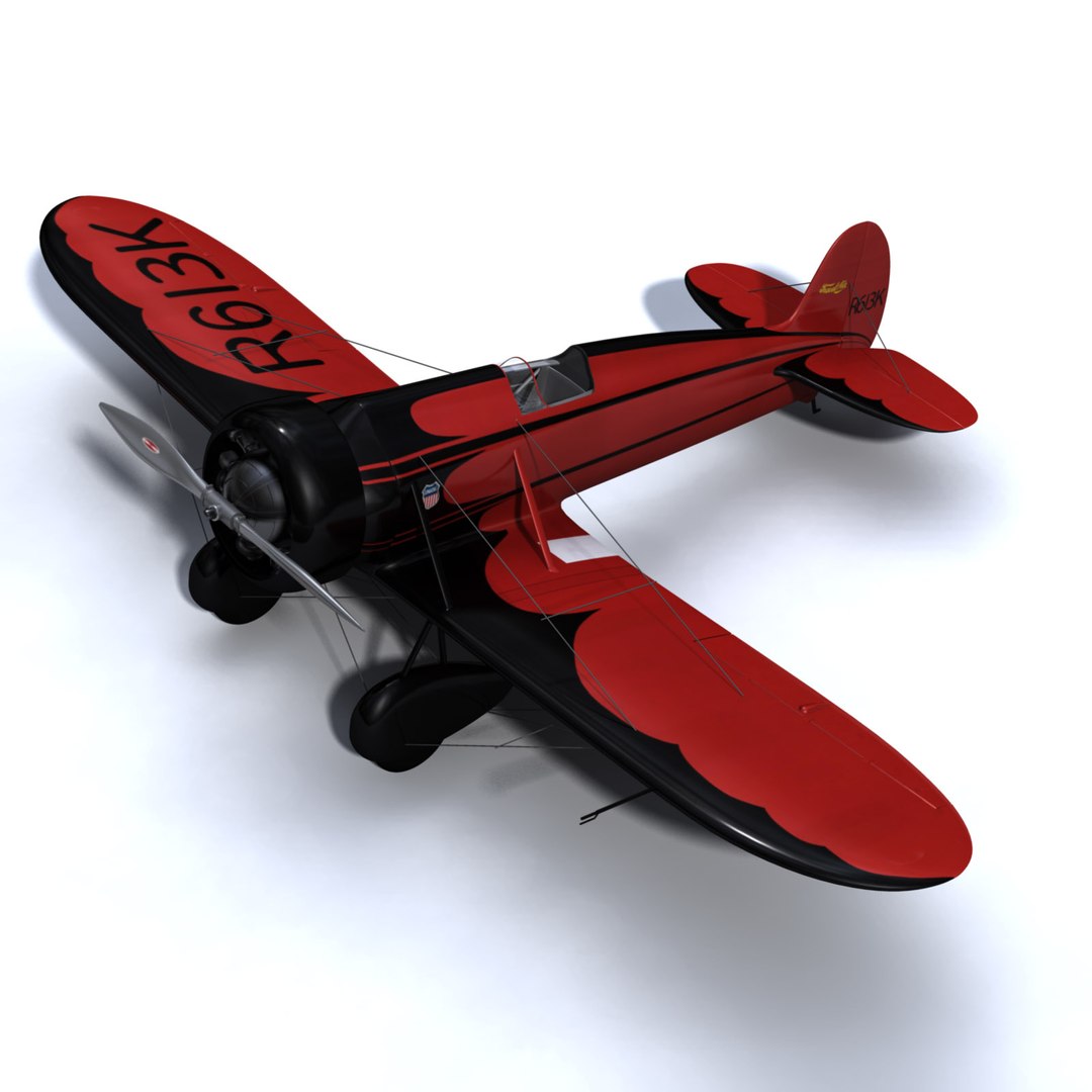 3D Travel Air Mystery Ship NR614K 31 - TurboSquid 2113939