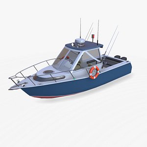 Fishing Boat 07 Low-poly PBR