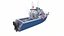 Fishing Boat 07 Low-poly PBR