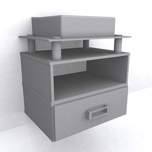 3d bathroom cabinet