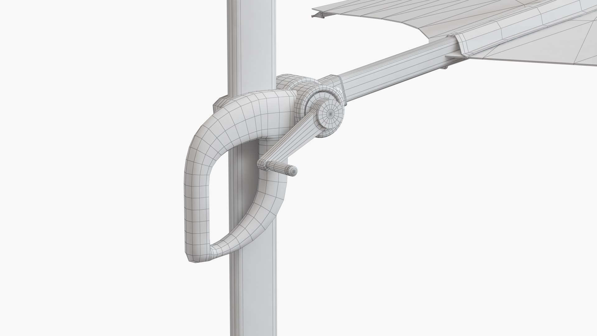 Beach Umbrella Jysk 3D Model TurboSquid 1602584