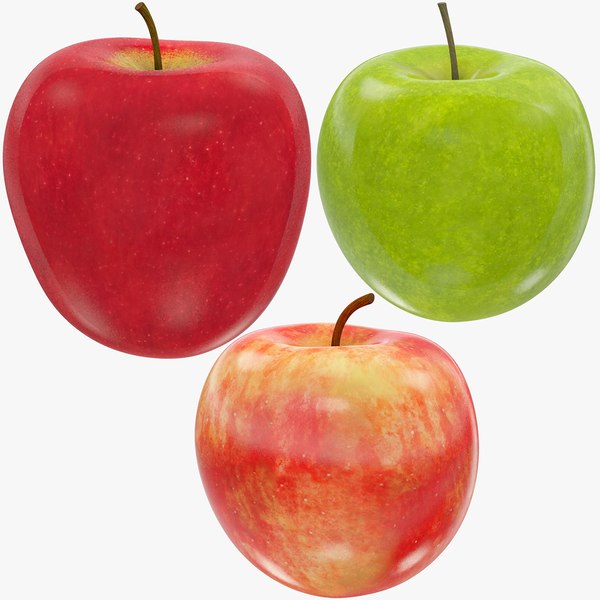 Apples Collection V5 3D model