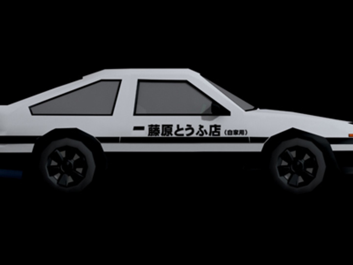 Trueno Takumis Initial 3d Model