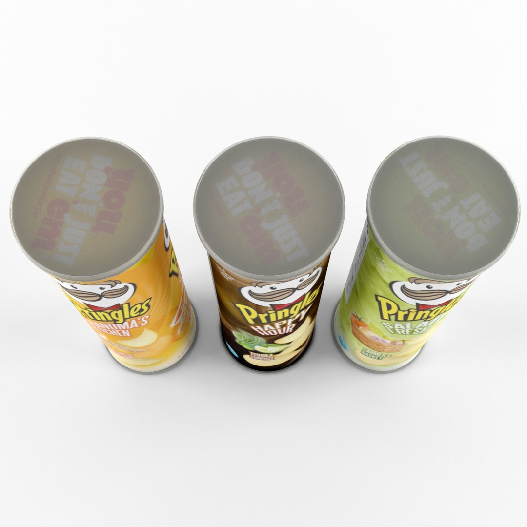 Pringles 3d Max