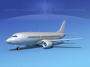 boeing 737 737-300 3d 3ds