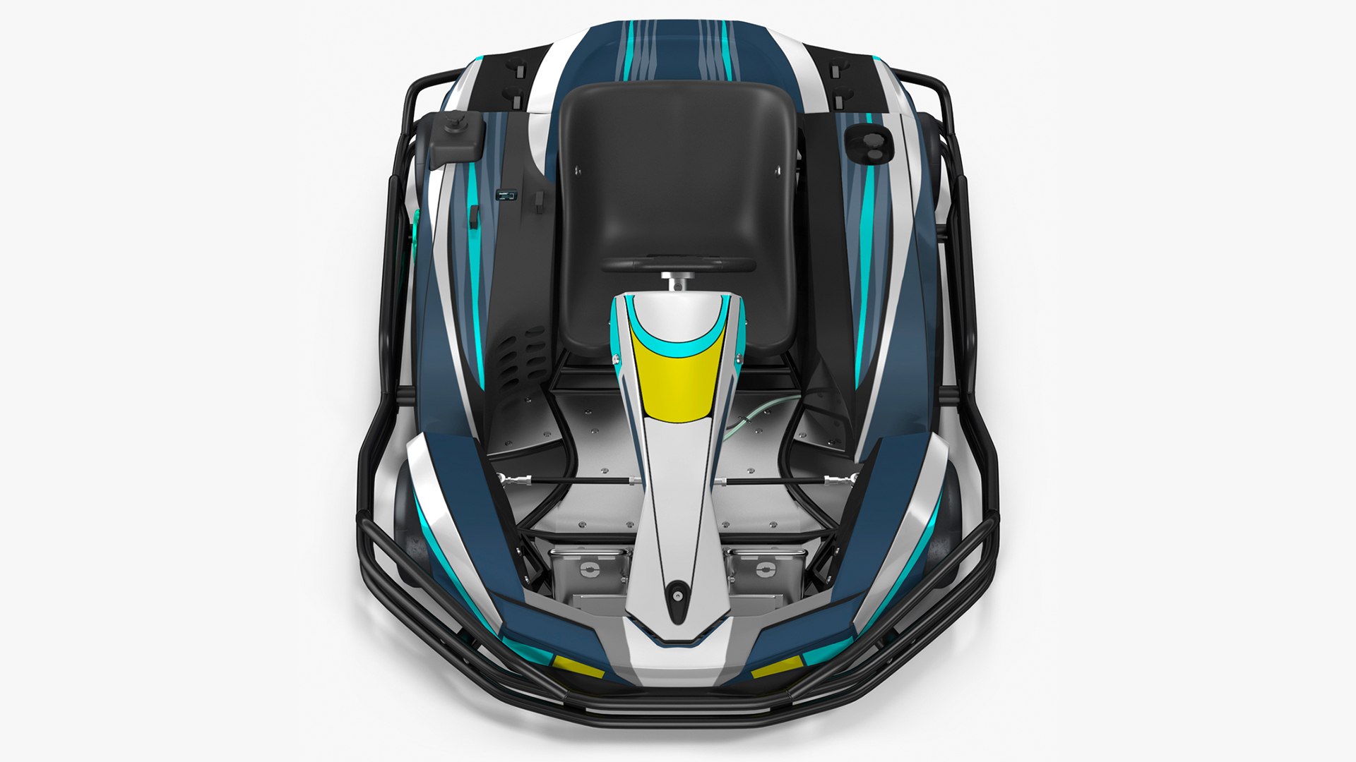 Petrol Powered Kart 3D model preview