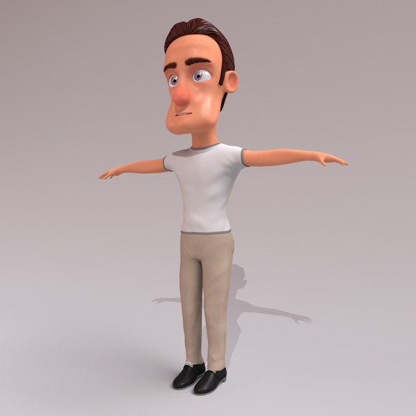 cartoon marc 3d model