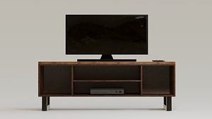 TV stand with TV
