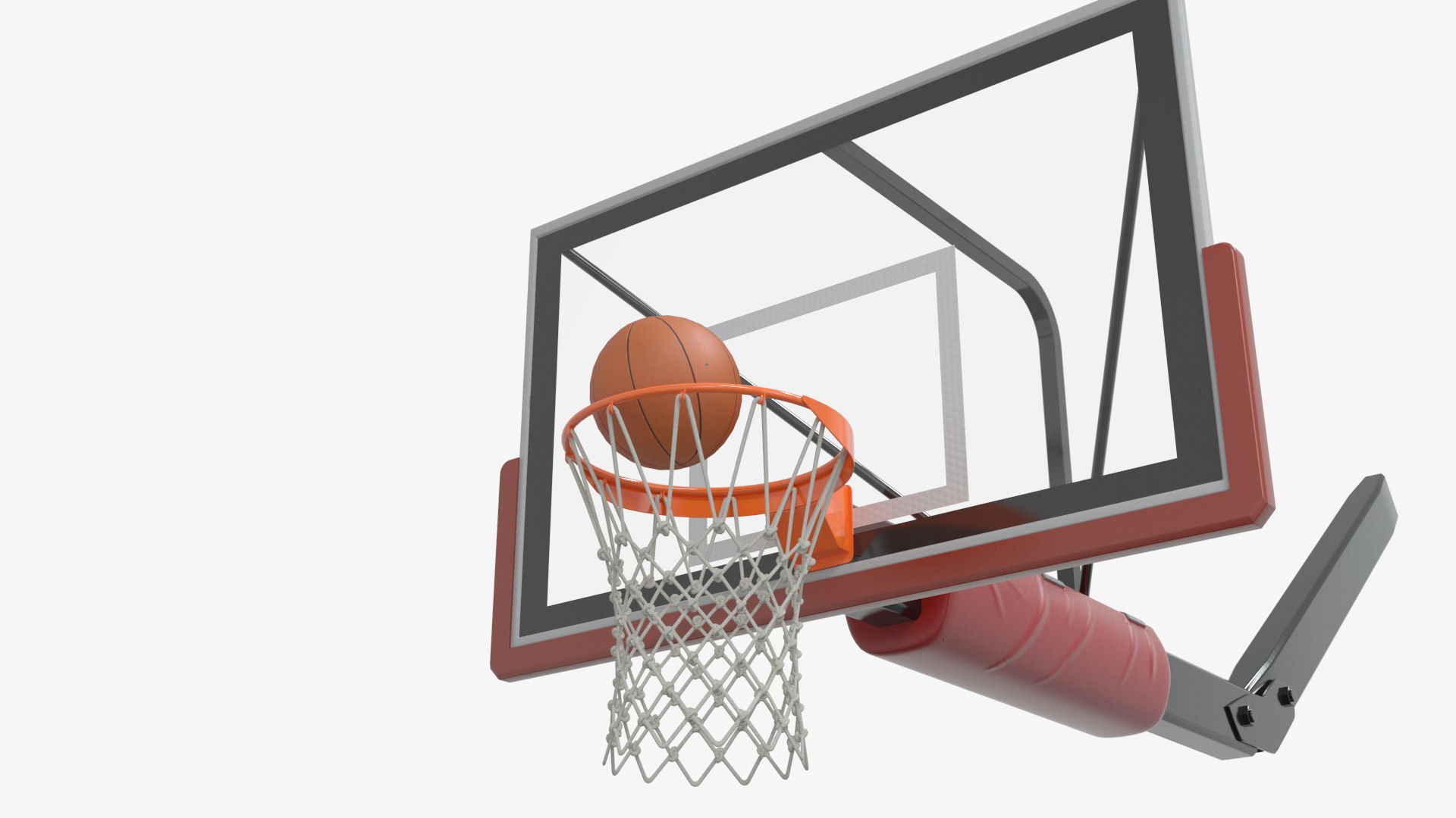 Basketball With Hoop And Net 3D - TurboSquid 2318620