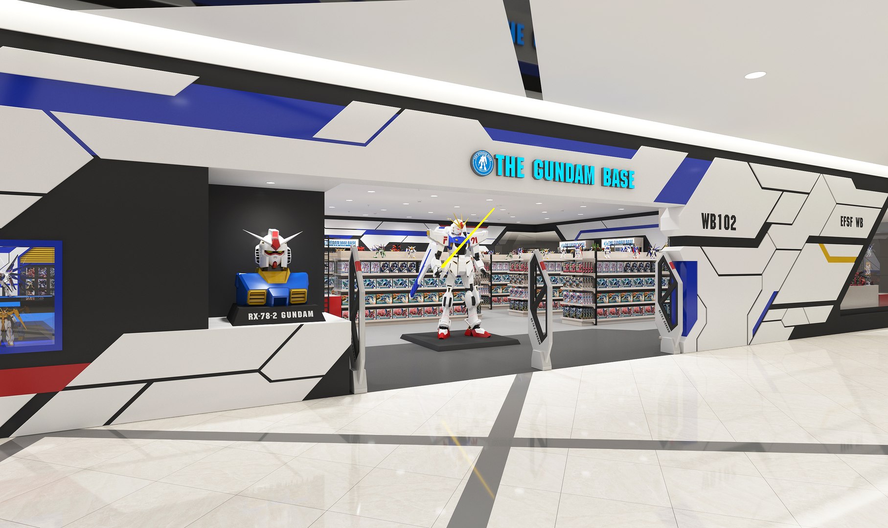 japanese gundam store