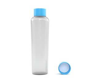 Frosted Clear Glass Bottles
