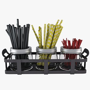 Jar Straw and Stick Holder