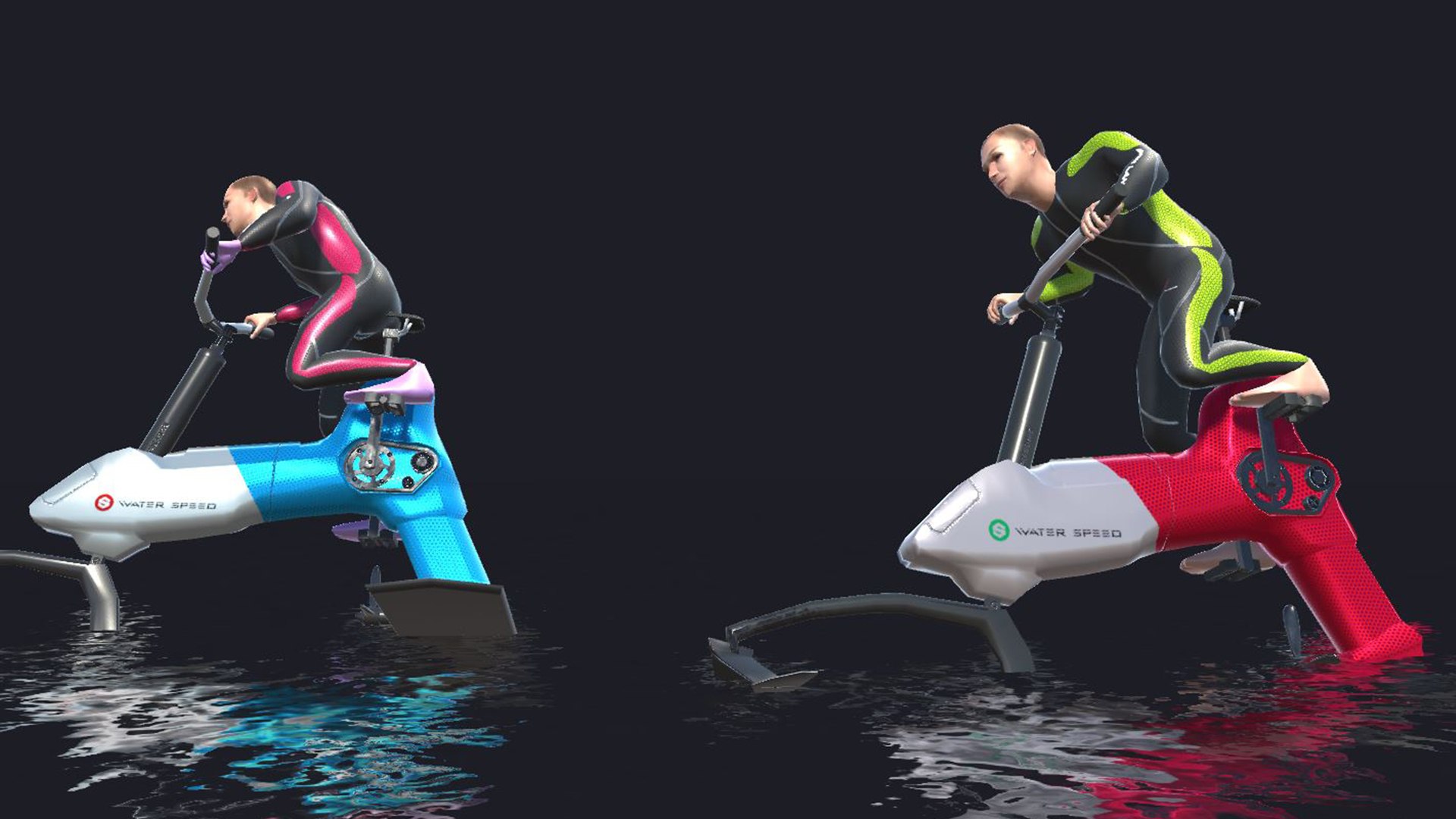 3D Model Water Bike Animations - TurboSquid 1931949