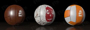 Volleyball Ball - Material Leather
